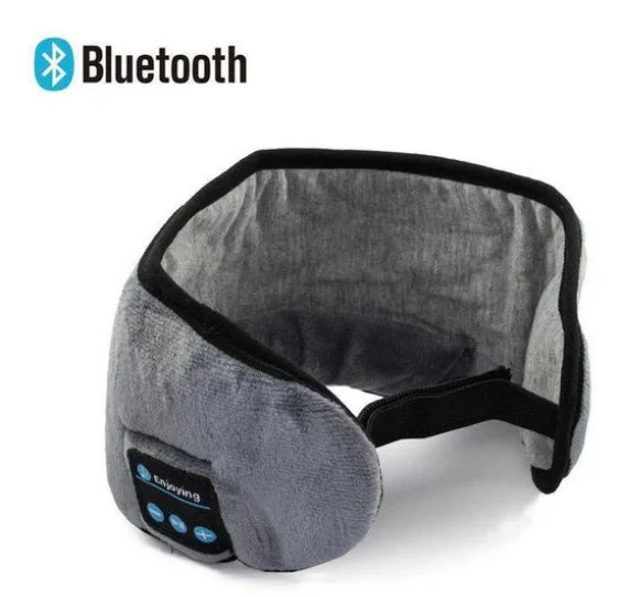 Máscara de Dormir Cobertura dos Olhos com Fone de Ouvido Bluetooth