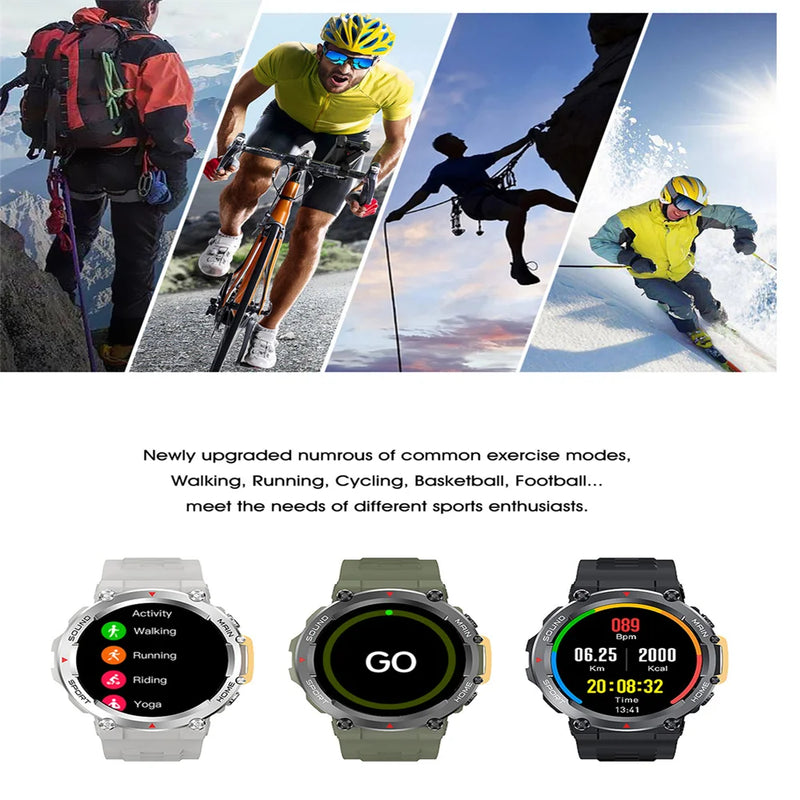 Smart watch 2023 new RUN2 men's watch outdoor travel watch long battery life gift watch GPS NPC